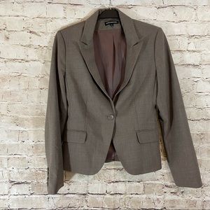 Express Design Studio brown blazer size 10
